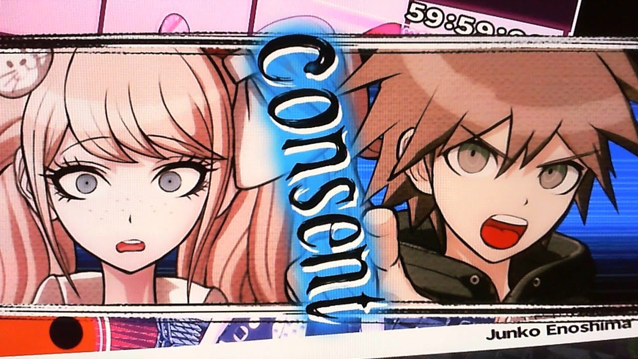 Dangan Academy - Junko Enoshima Trigger Happy Heart Event [Danganronpa]