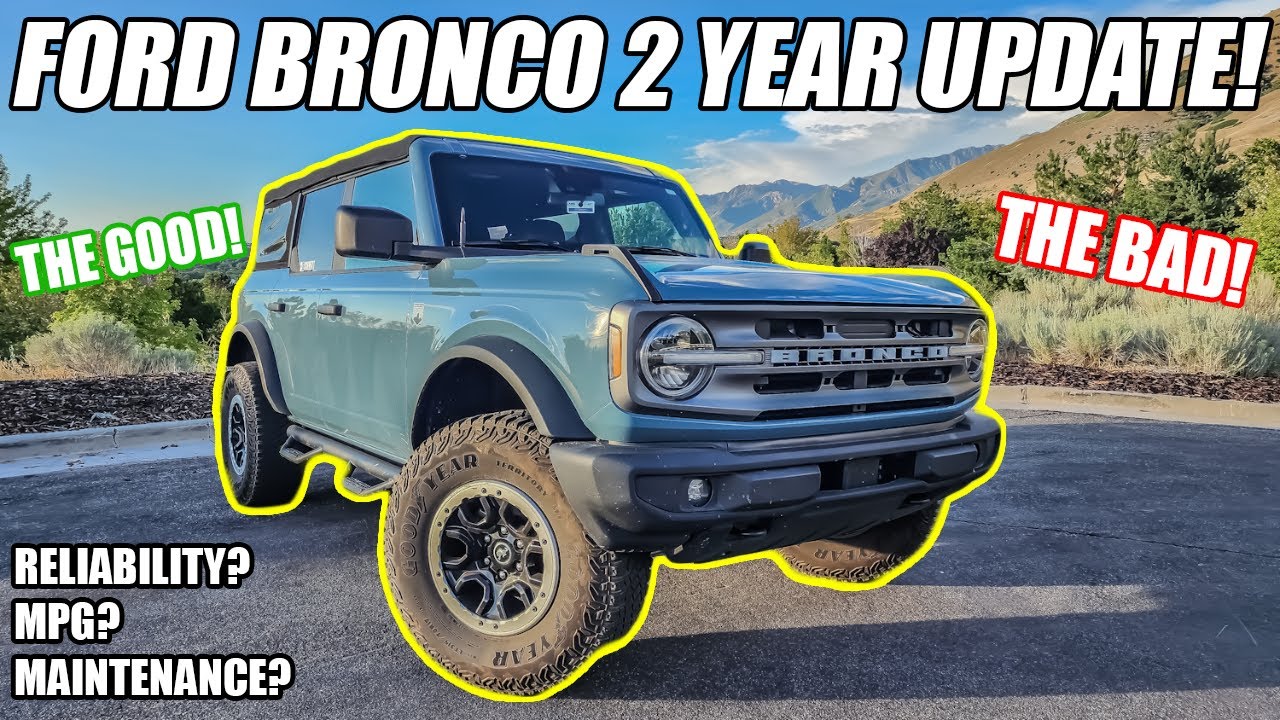 What I LOVE and HATE about my Ford Bronco after 2 YEARS! + RELIABILITY, MPG, MAINTENANCE and Q&A!