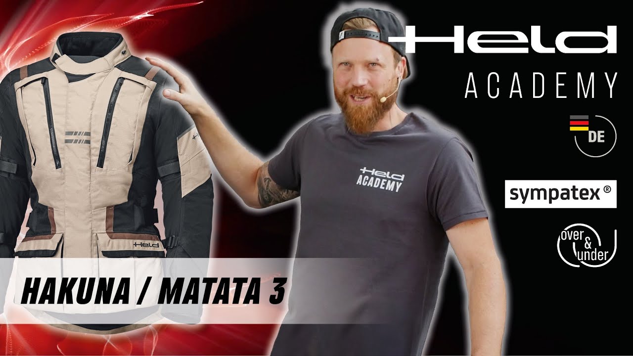 2024 Academy Textilkombination Hakuna Matata 3 - Sympatex, over&under, D3O, Cordura Ripstop [DE]