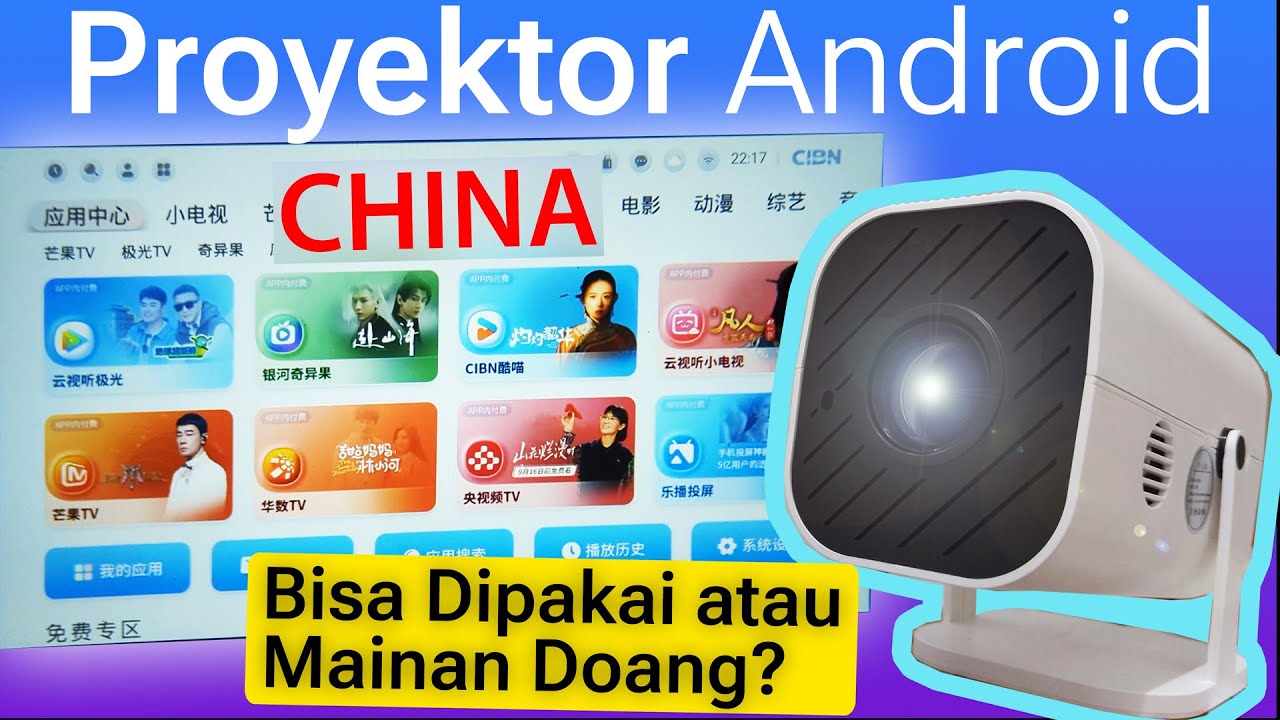 NEKAT Beli Proyektor Android Langsung Dari China! Proyektor Mini Ternyata Begini Kualitasnya