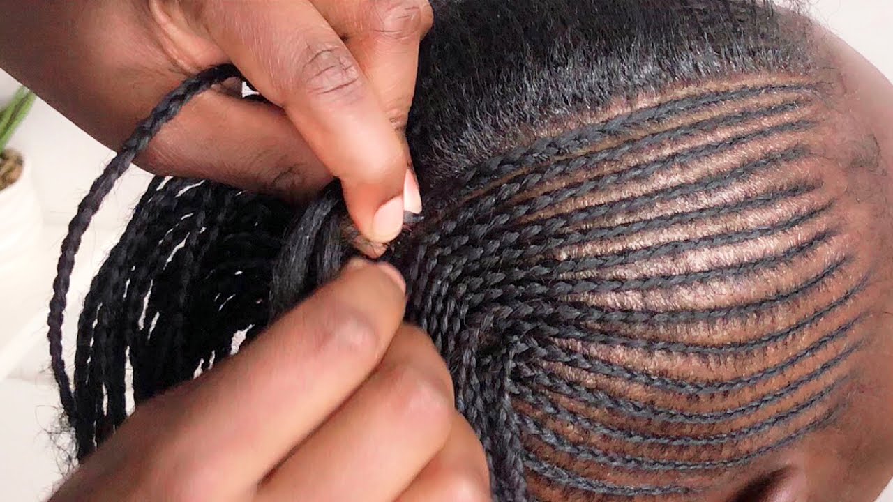 Plain lines with extensions how to grip and part @JANEILHAIRCOLLECTION