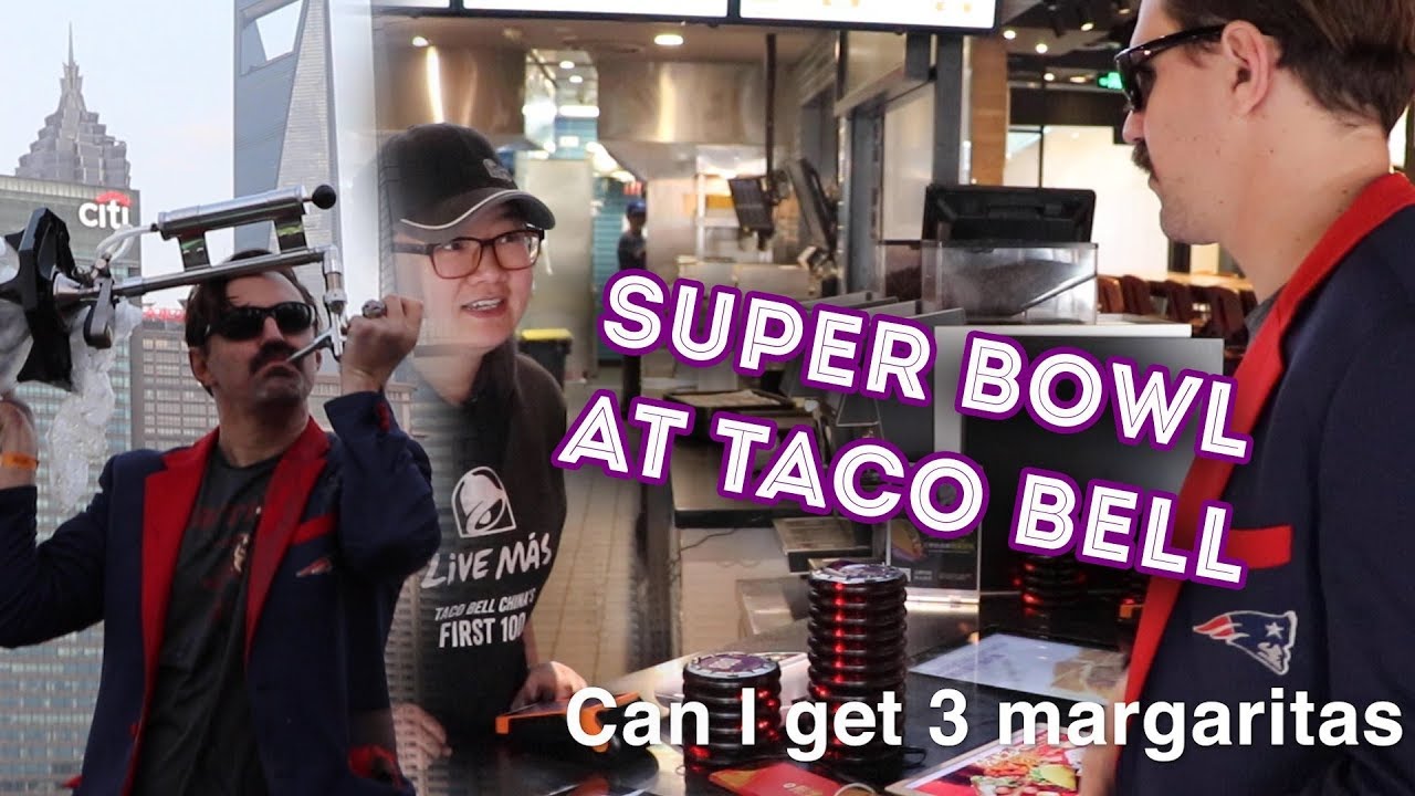 I WATCHED THE SUPER BOWL AT TACO BELL | Donnie Does Super Bowl Monday