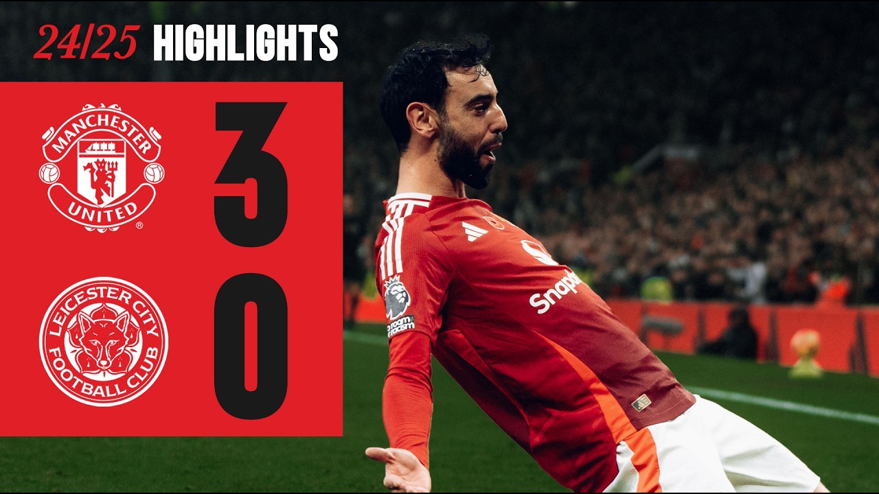 Последняя игра Рууда под руководством! | «Манчестер Юнайтед» 3:0 «Лестер»