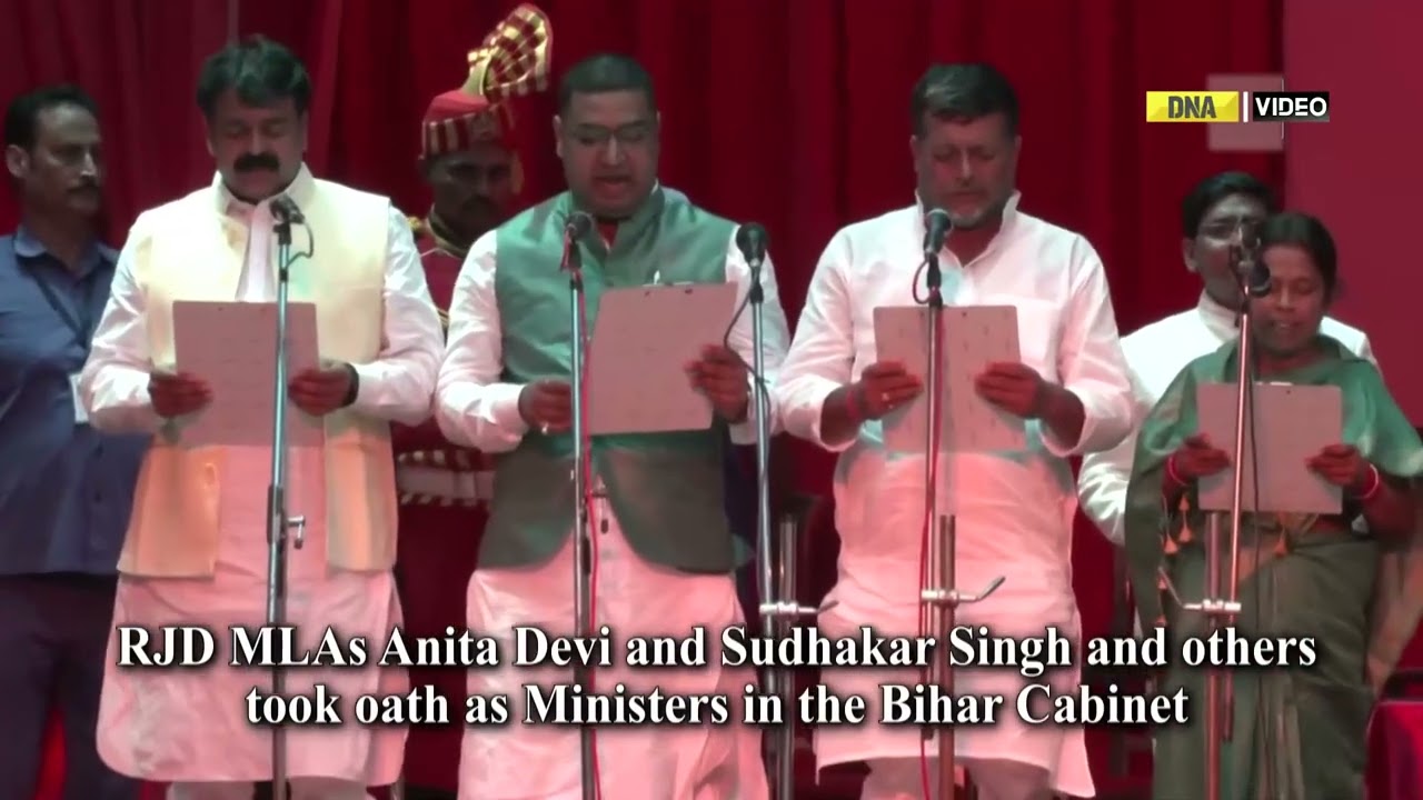Bihar Cabinet Expansion: Ministers take oath, RJD gets the most