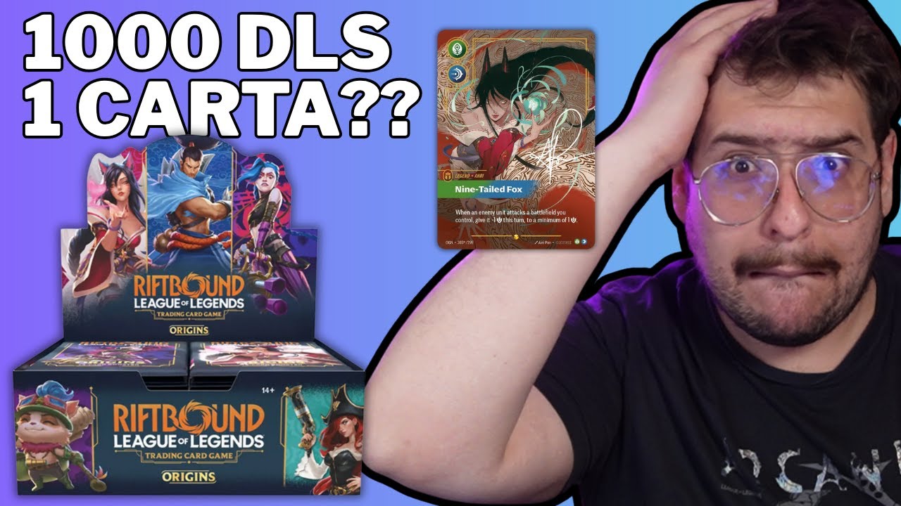 RIFTBOUND BOOSTER BOX... si  ES MARAVILLOSA