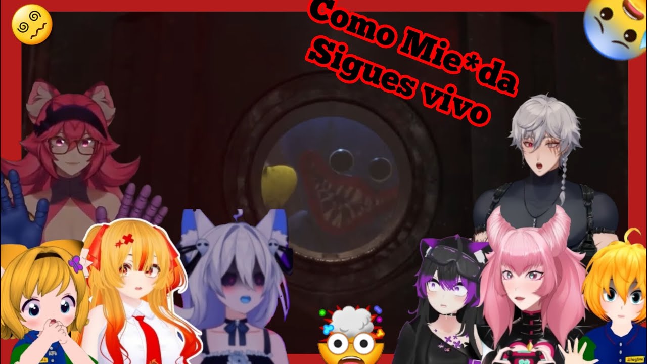 Vtuber REACCIONAN a Huggy boogie sigue con vida en POPPY PLAYTIME 4 #vtuber #poopyplaytime