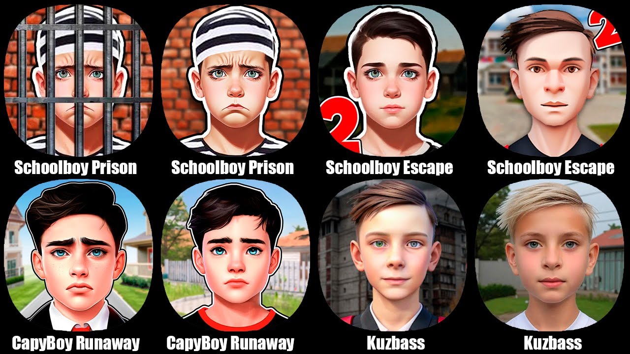 Schoolboy Prison Escape,Schoolboy Escape 2,Новавый Мод Скулбой Капибара,Кузбасс Schoolboy Runaway