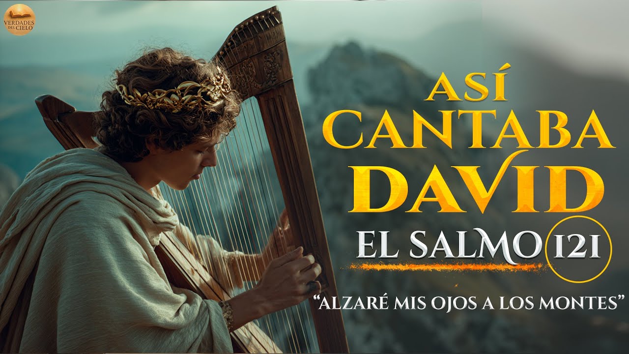 El salmo 121 Como David Lo Canto | Alzaré mis ojos a los montes |4K  #salmosdedavid