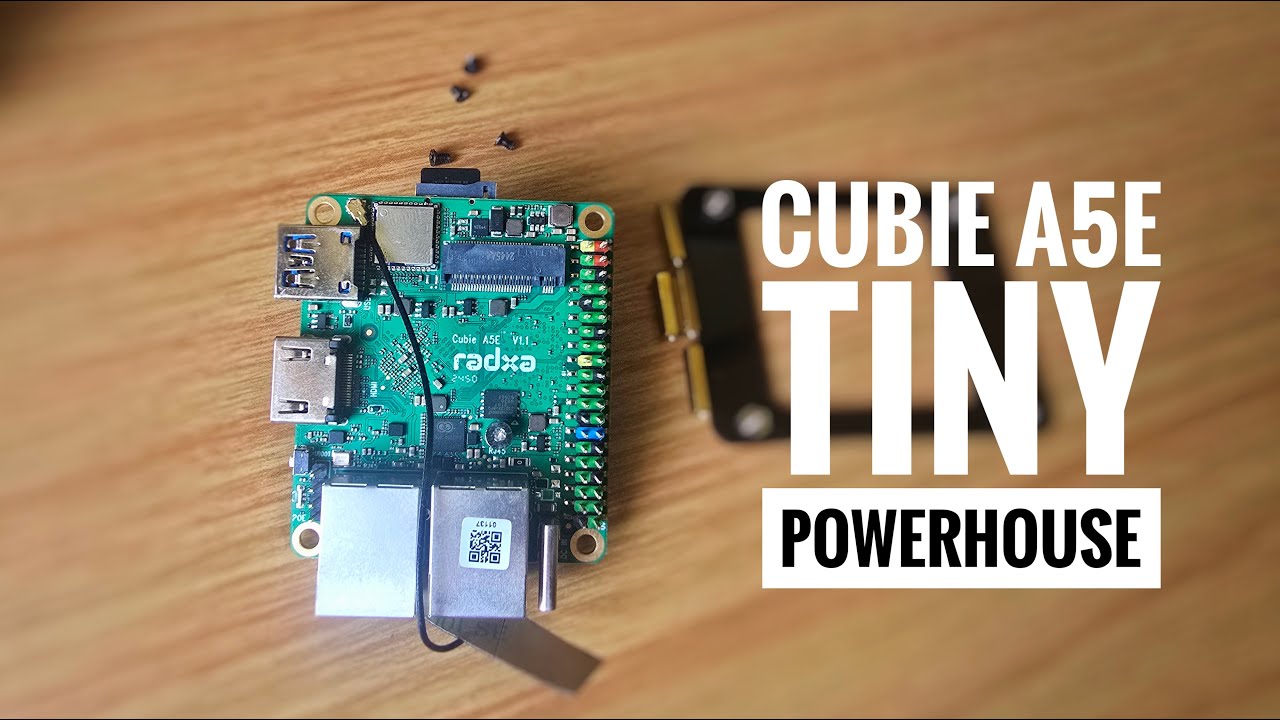 Tiny Giant: Installing an OS on the Radxa Cubie A5E AIoT SBC