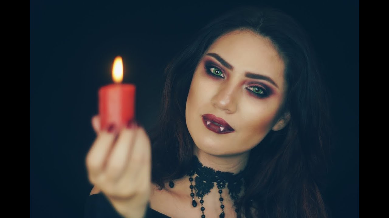 Maquillaje Vampira facil/ Nancy Aldana