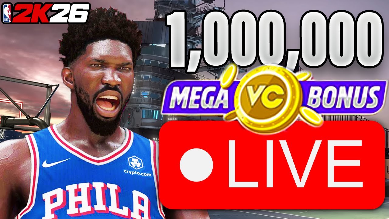 Winning 1,000,000 VC In New Mega Bonus NBA 2K25 Event!