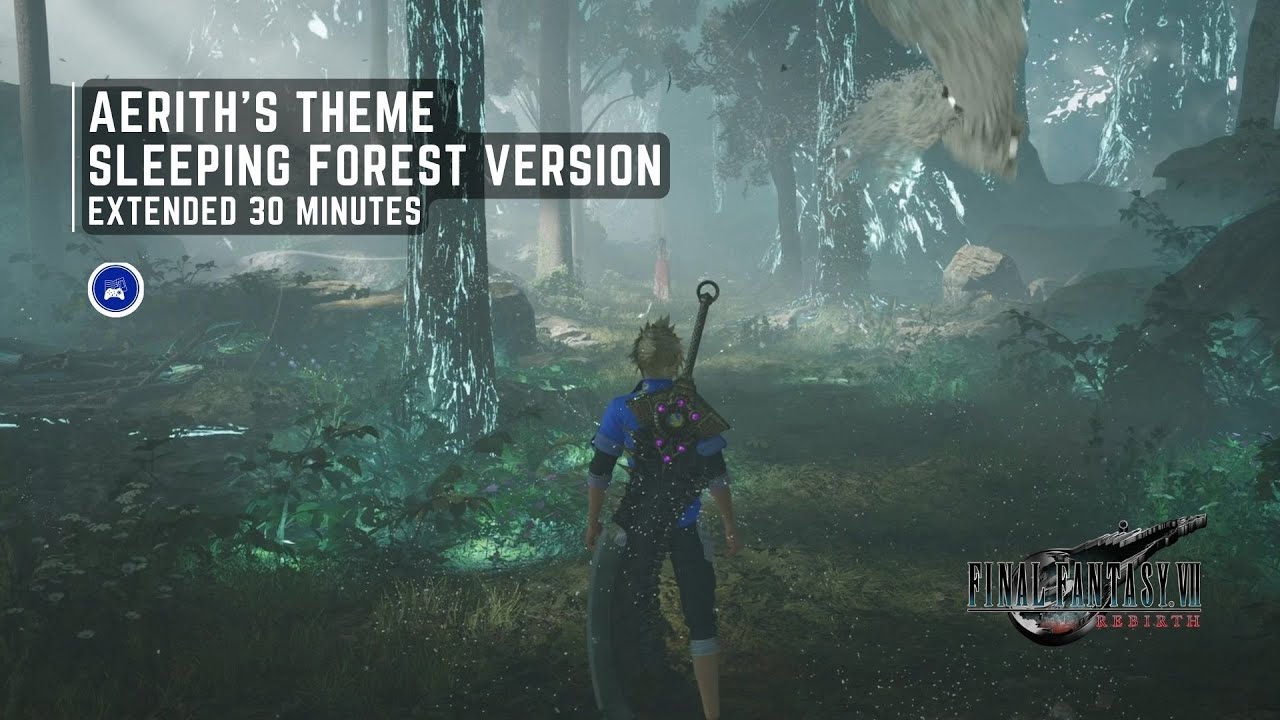 Clerith moment w/ Aerith's Theme (Sleeping Forest) OST Extended 30 minutes - FF7 Rebirth BGM [4K HQ]