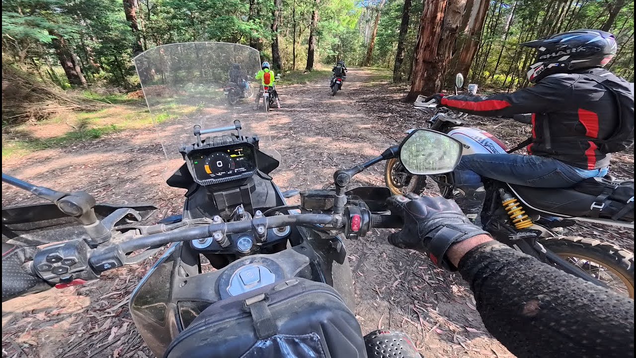 Adventure Group Ride Healesville offroad & dirt bike trails.