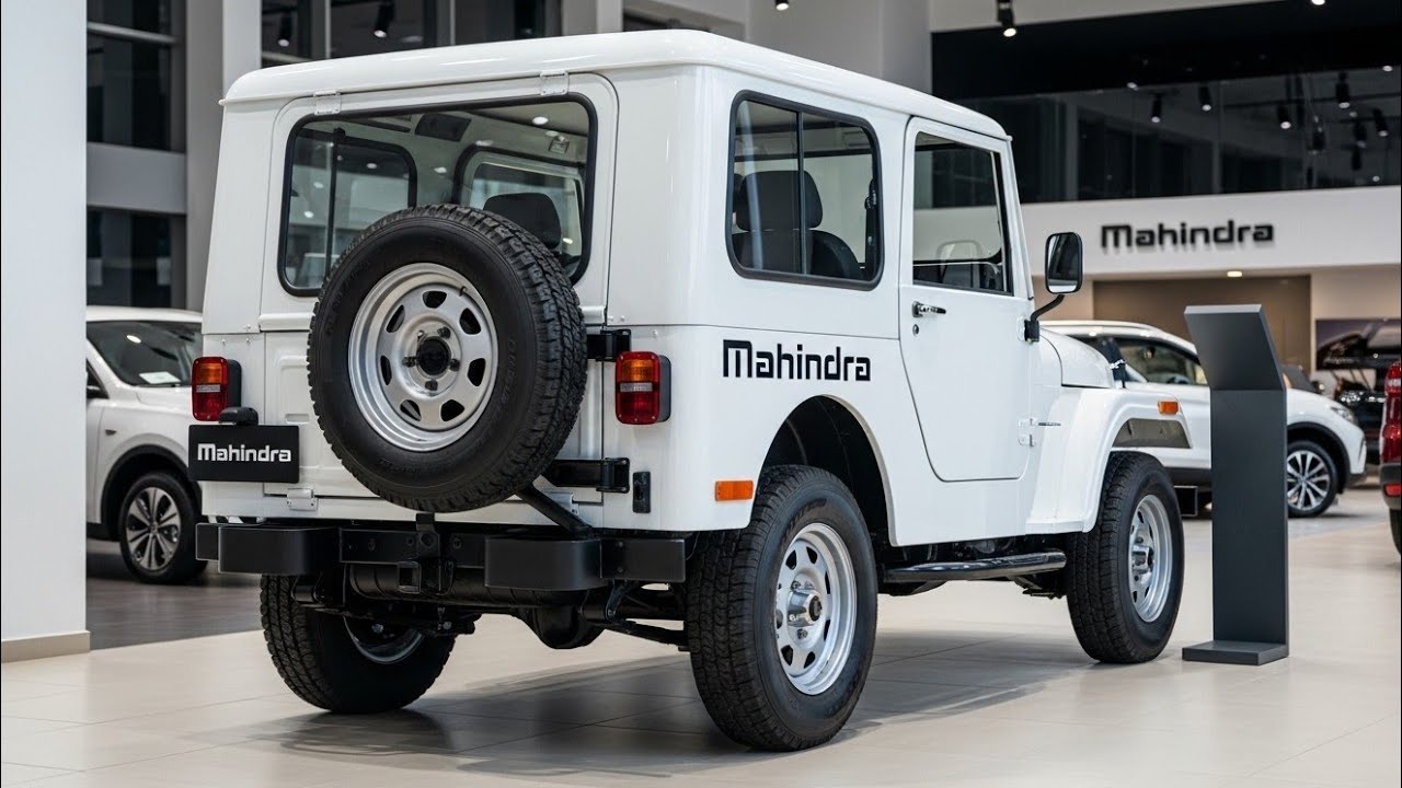 2026 Mahindra CJ3B Jeep – दिग्गज ऑफ-रोडर की शानदार वापसी | फुल रिव्यू, फीचर्स और पावर