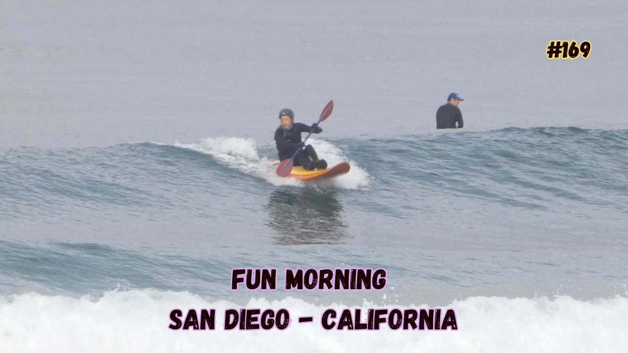 Surf at Tourmaline - Pacific beach 03/05/26 [ 4K ] [ Long Life #169 ]