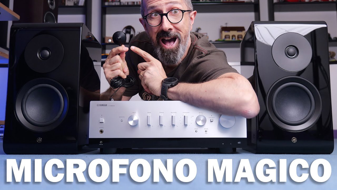 Yamaha R-N800A + NS-600A: IL MICROFONO MAGICO!