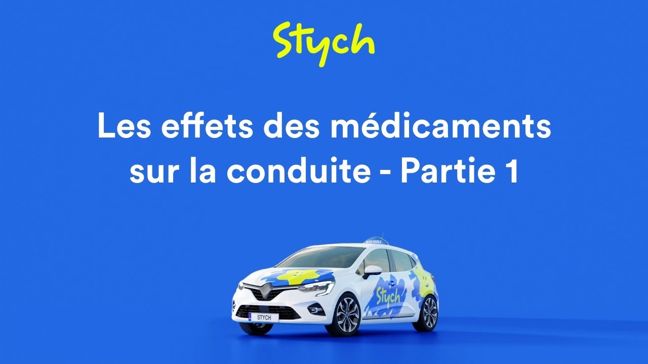 Les effets des médicaments sur la conduite - partie 1