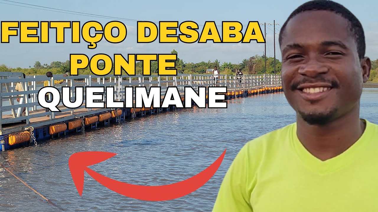 Como são as pontes na África Moçambique 🤔😱. Vai ti surpreender 