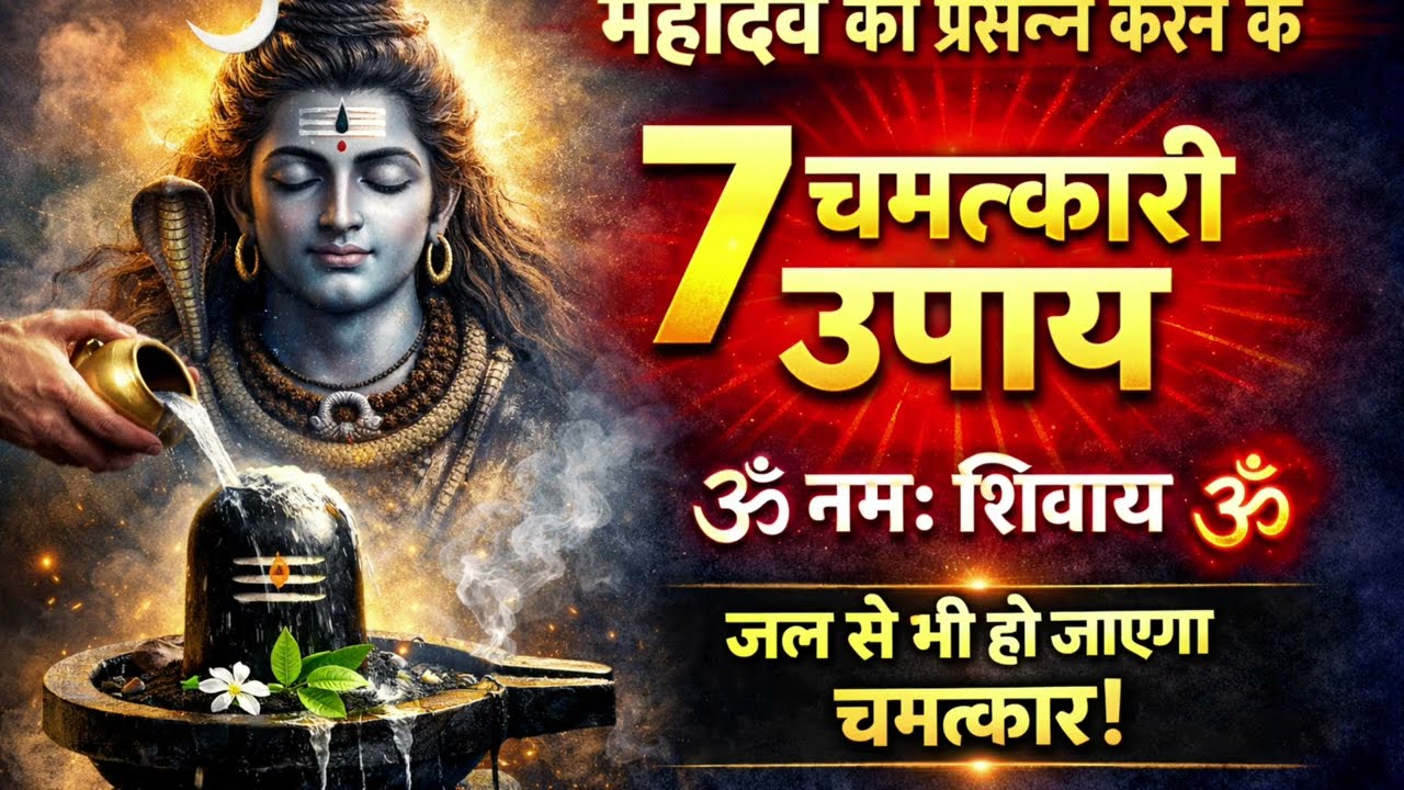 Simple Yet Miraculous Ways to Please Lord Shiva | Om Namah Shivaya  🙏🙏🙏