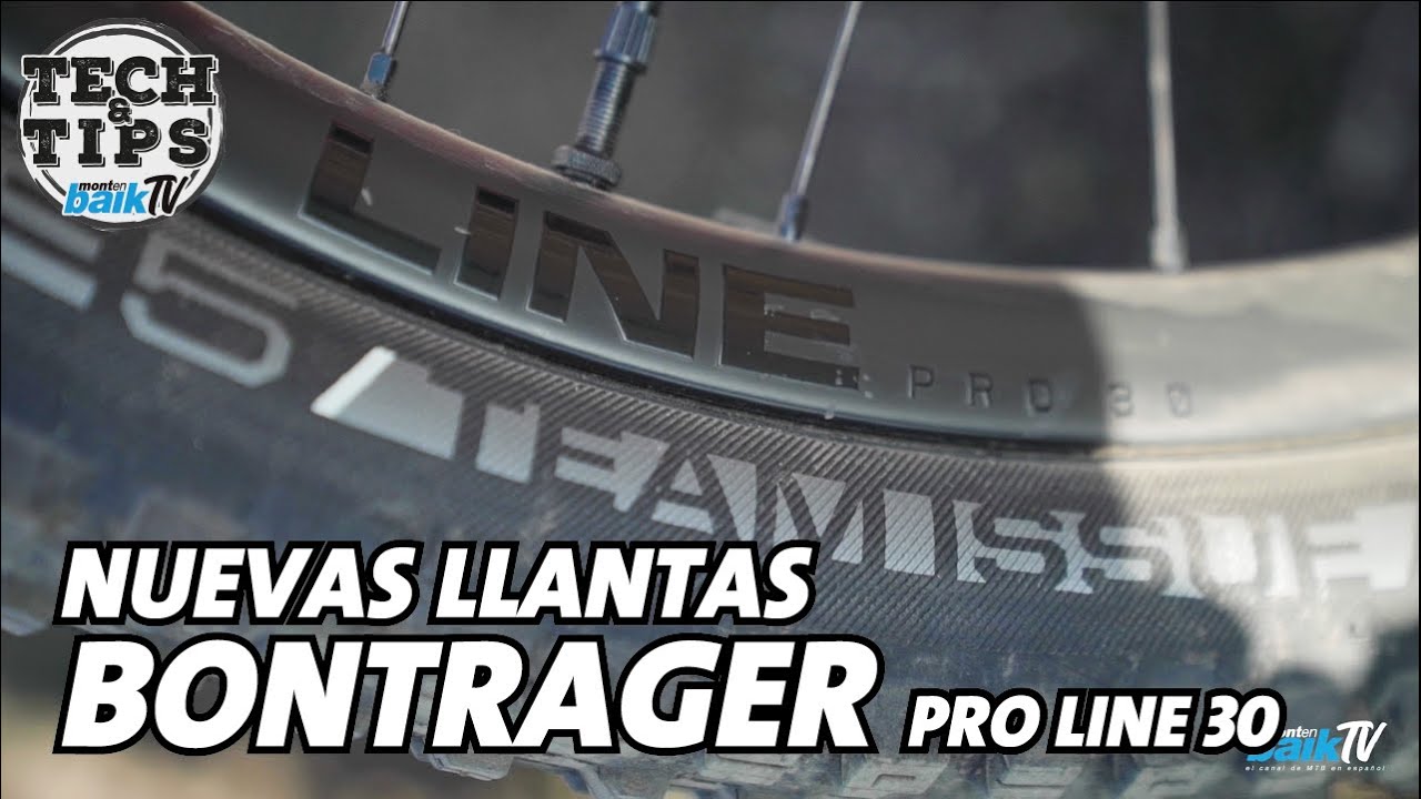 Nuevas Llantas Bontrager Pro Line 30
