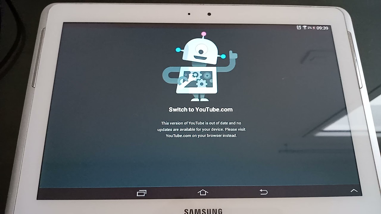 How to make youtube work again on old version android devices Tablets/Phones 4.0/4.1/4.2 and oldest