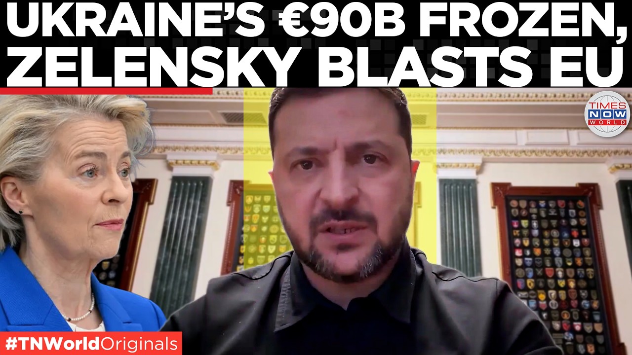 ZELENSKY SLAMS EU Over Blocked &euro;90 Billion Winter Support Package | US-Iran War