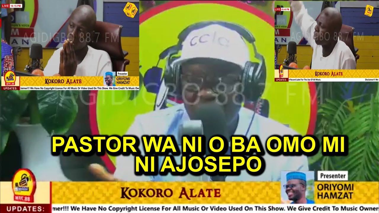 KOKORO ALATE;PASTOR ILE WA LO BA OMO MI NI AJOSEPO O SI FA IRU ABE RE.#viralvideo