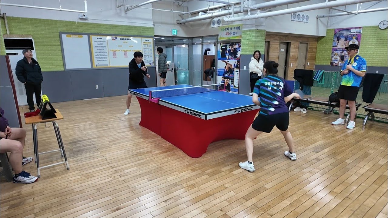 친선경기 최동진(1부) vs 김보라(4부)