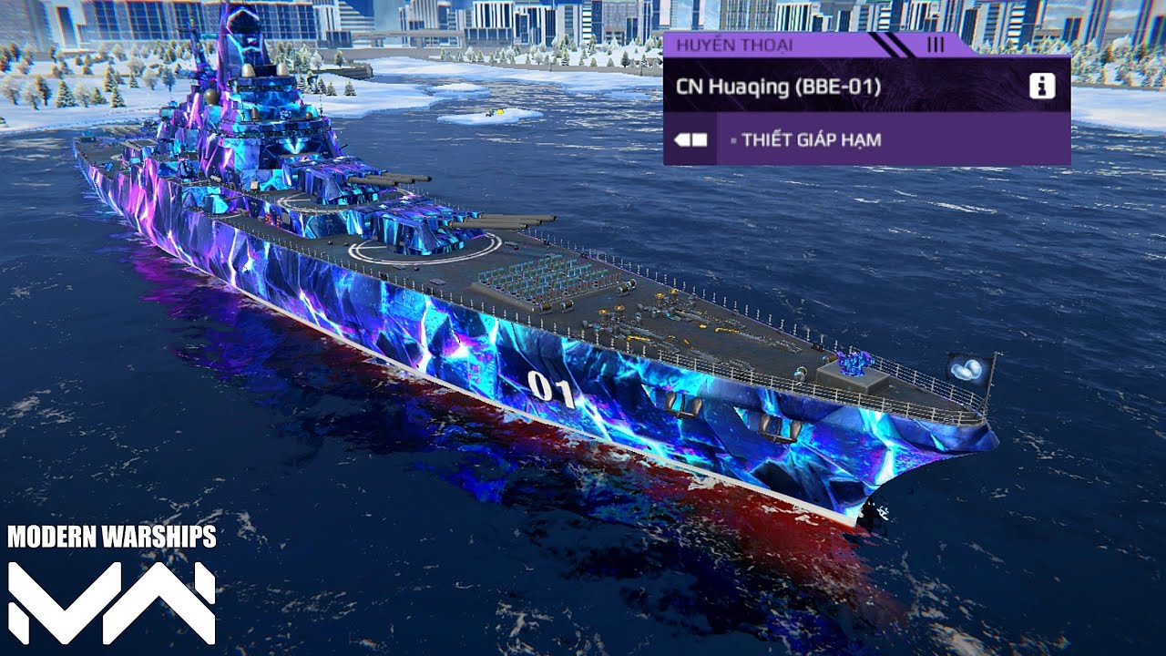 Modern Warships | CN Huaqing (BBE-01) has received a comprehensive power boost.