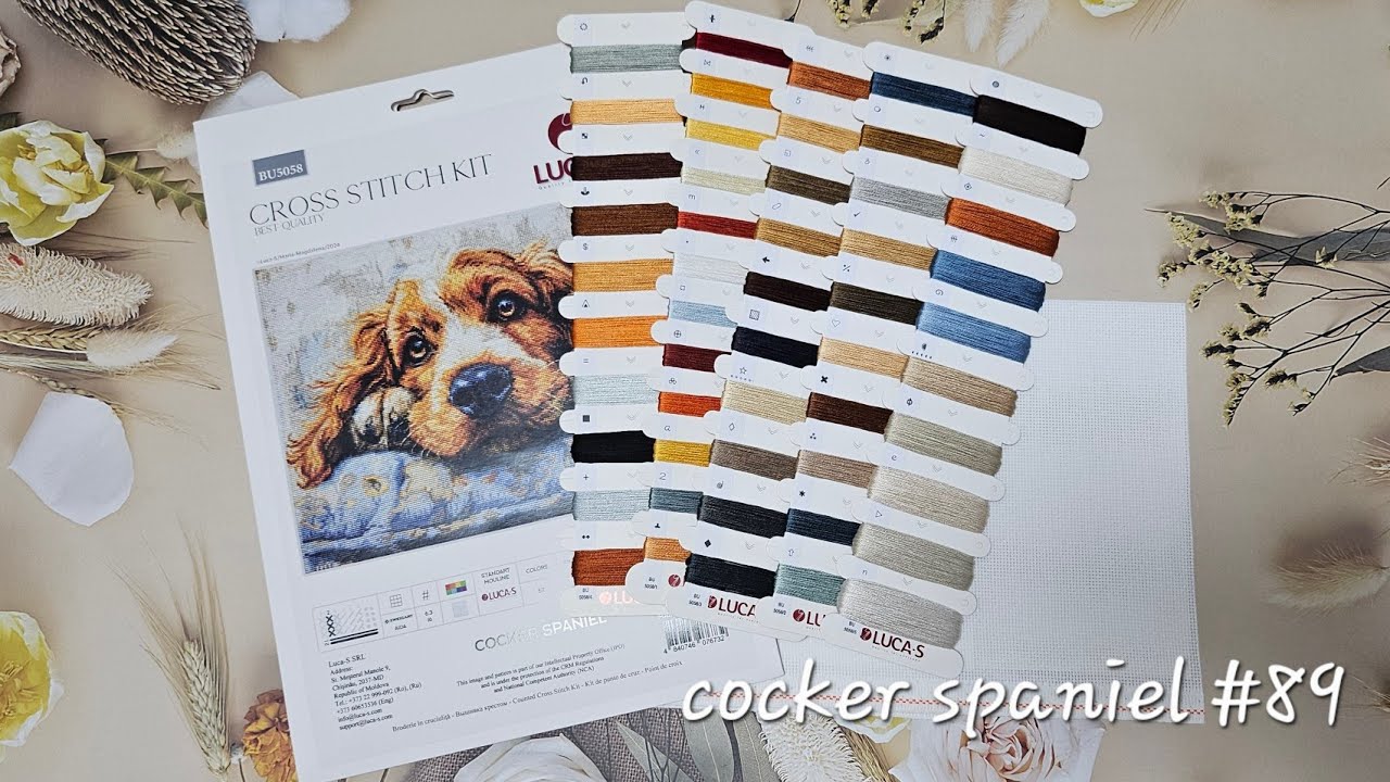 flosstube -stitch with me : cocker spaniel by luca-s #89