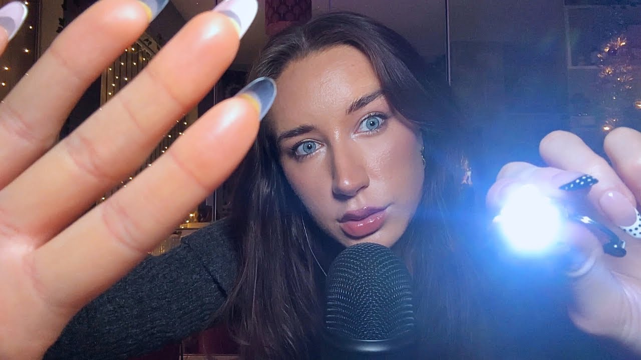 ASMR Secret Santa for @raspberret doing her favourite triggers ✨