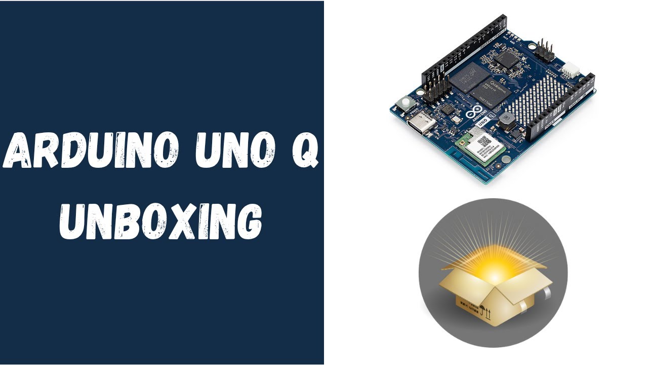 Unboxing e Primeiras Impress&otilde;es do Arduino UNO Q &ndash; A Revolu&ccedil;&atilde;o 