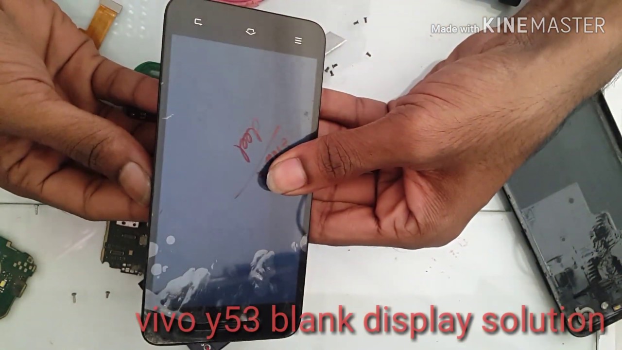 Vivo y53 blank display solution