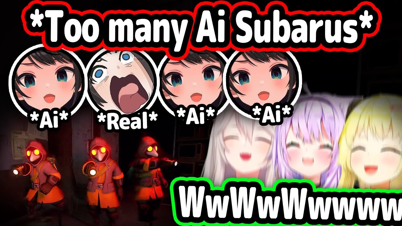 Game Copying Subaru's Loud Voice 5 Times At Once Caught Botan and Everyone Else Off-Guard【Hololive】