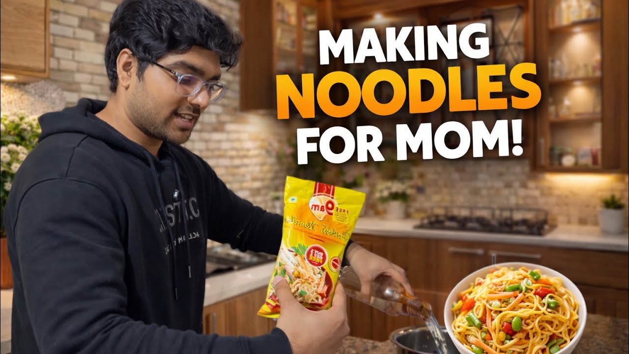 Cooking Noodles for My Mom ❤️ | A Simple Day Vlog
