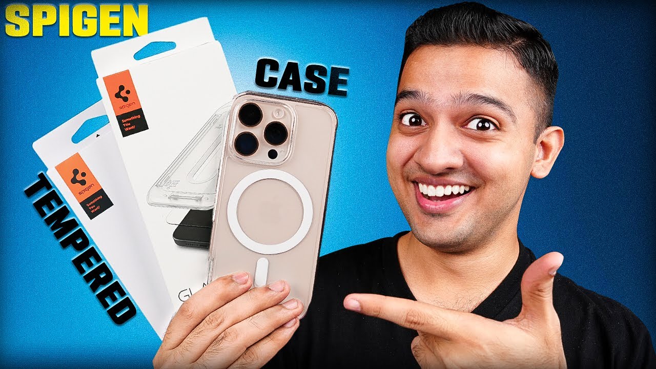 Spigen Magsafe Case & Tempered Glass for iPhone 16 Pro !! 🔥