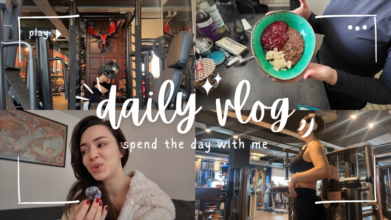 Almanya’da Sıradan Bir Günüm | Spor & Ev Vlog