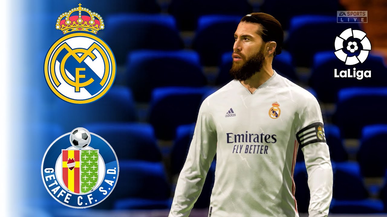 FIFA 21 - Real madrid vs Getafe CF | Laliga Santander Apr 19, 2021 | Gameplay & Full match