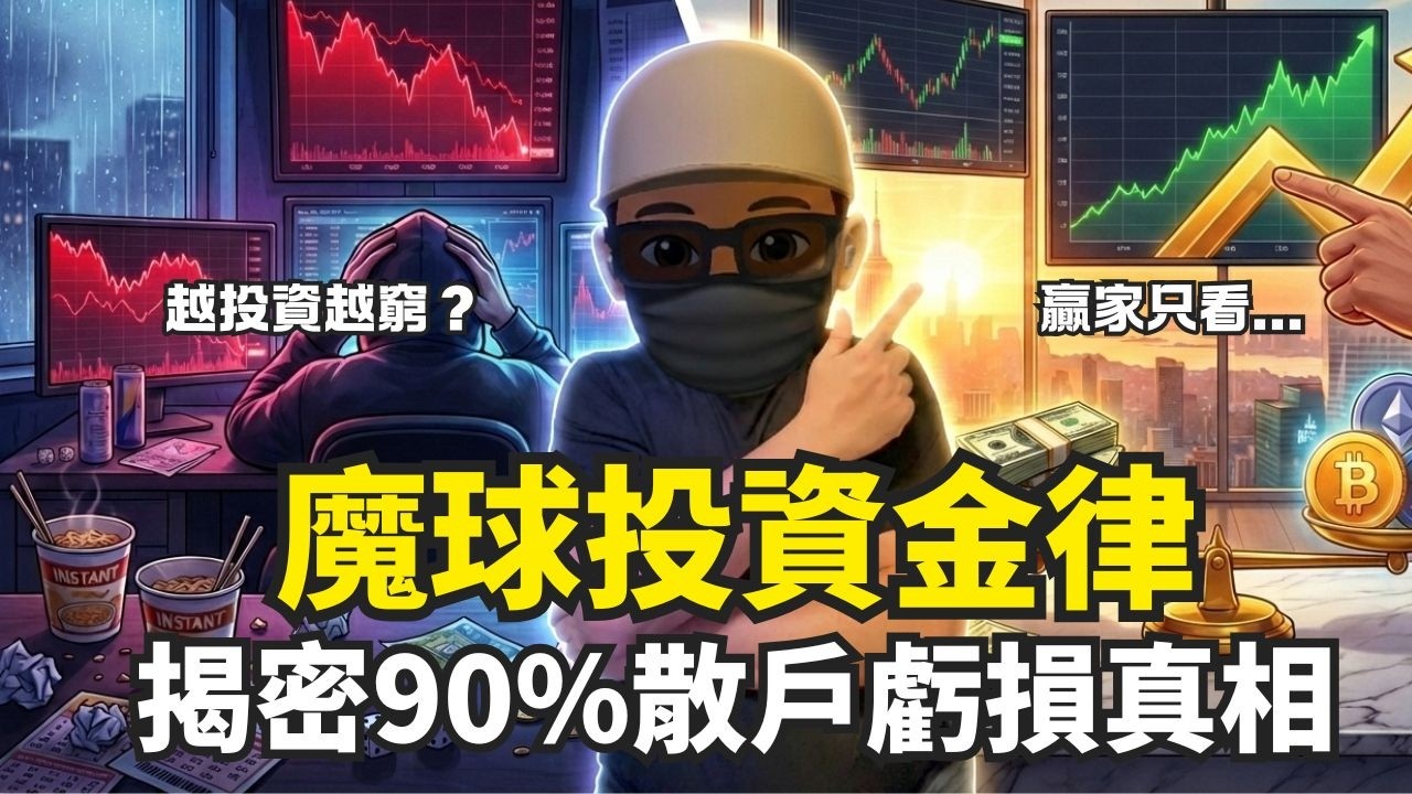 投資為何越投資越窮？《魔球投資金律》揭密90%散戶虧損的真相...  #倉鼠人生實驗室