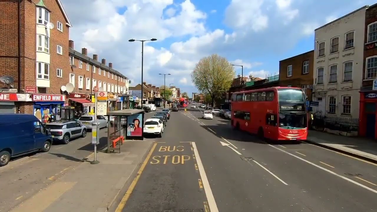 London Bus Route 279 | Manor House Station to Waltham Cross (FULL ROUTE VISUAL)