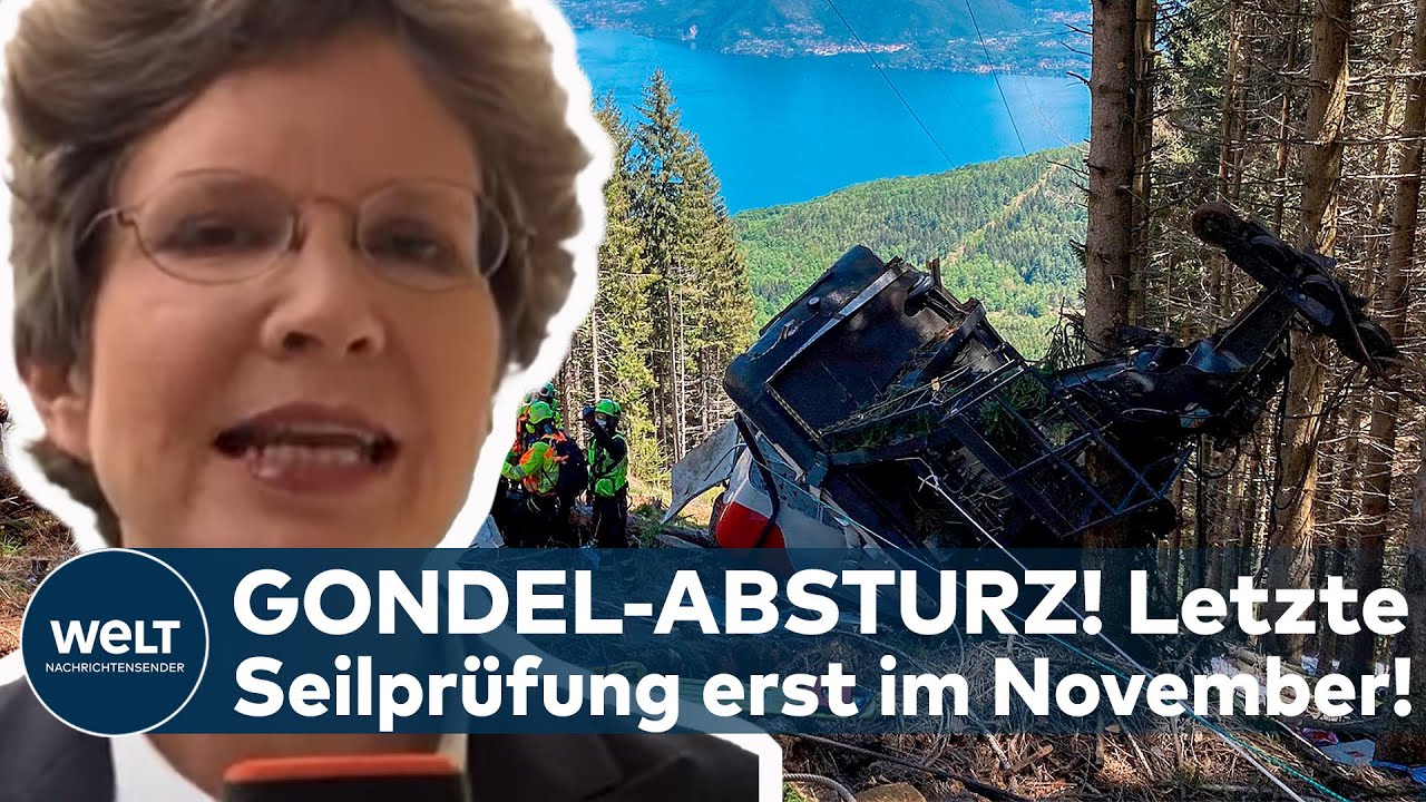 SEILBAHN-ABSTURZ IN ITALIEN: Wie kann das sein? Letzte Seilprüfung im November vergangenen Jahres!