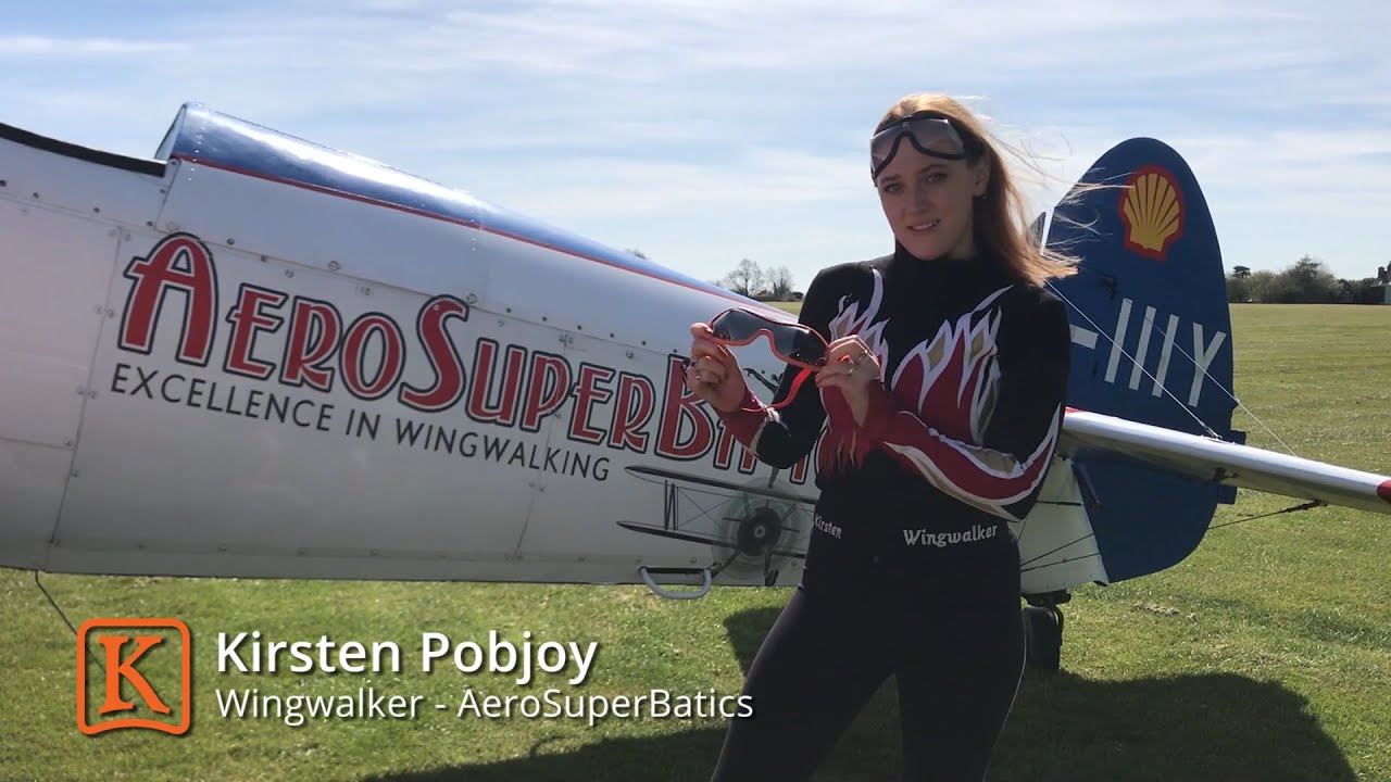 Why The Professional WingWalkers at AeroSuperBatics Only Trust Kroop's Goggles