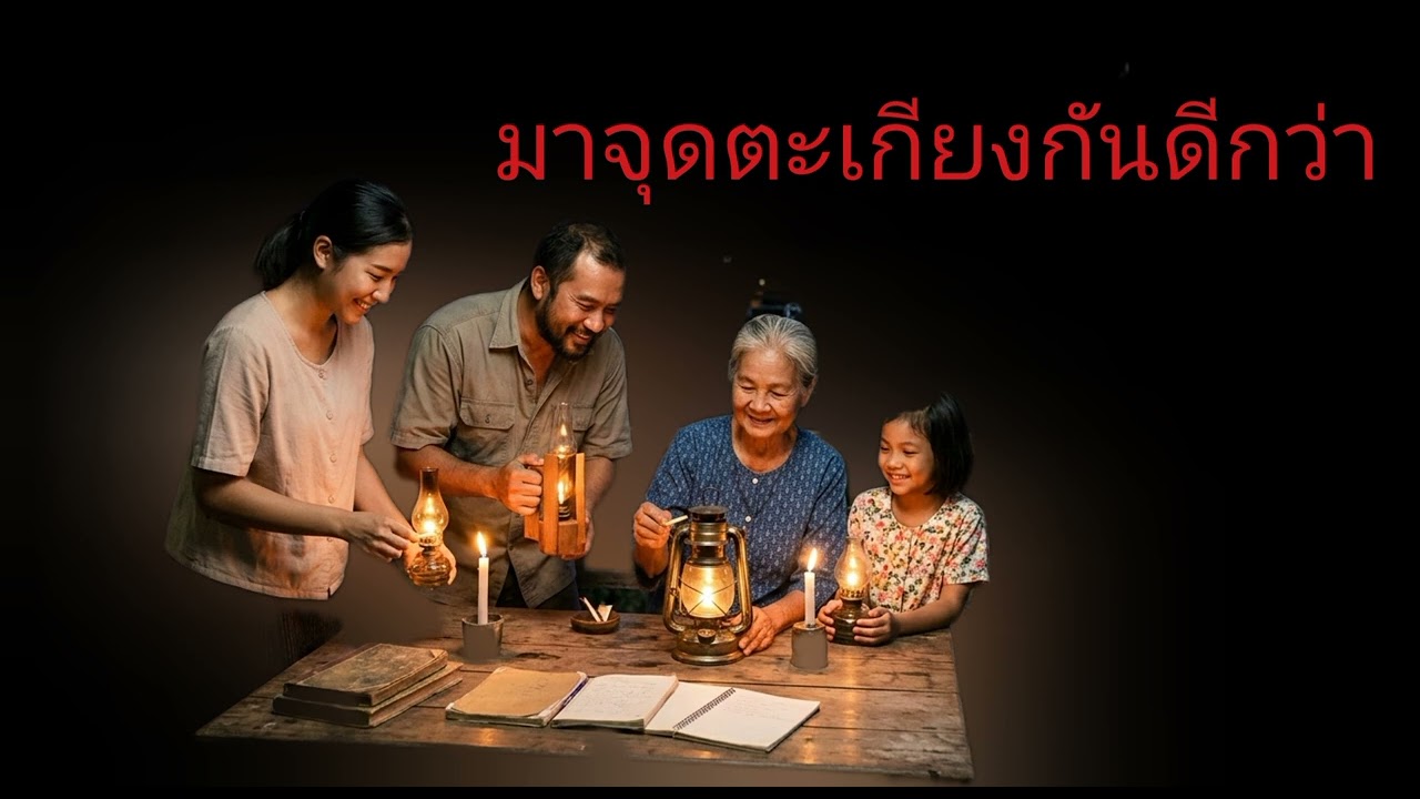 มาจุดตะเกียงกันดีกว่า เลิกด่าความมืดมิด