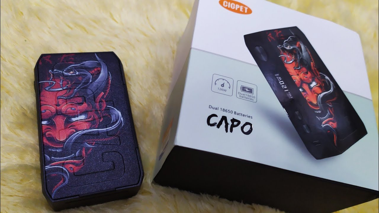 Unboxing Capo Cigpet 126w Hannya