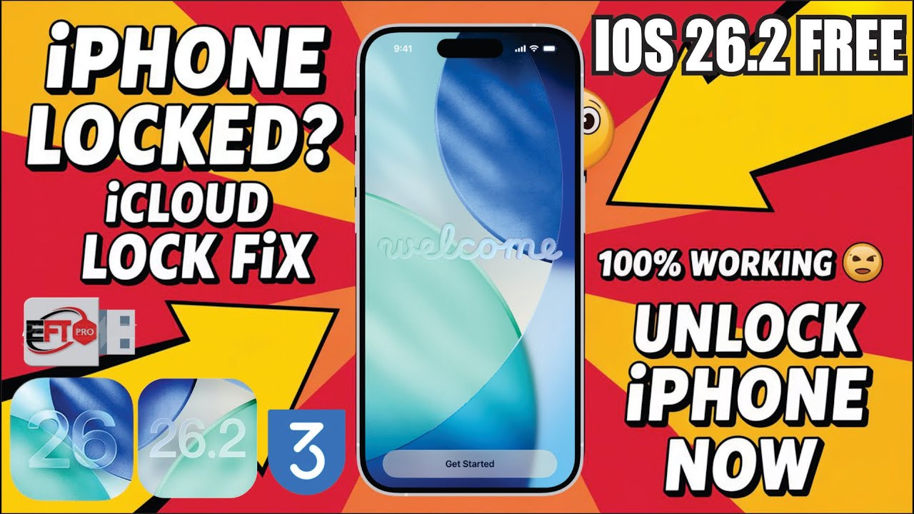 iPhone Locked to Owner FIX ✅ | iCloud Activation Lock Remove with EFT PRO Unlock