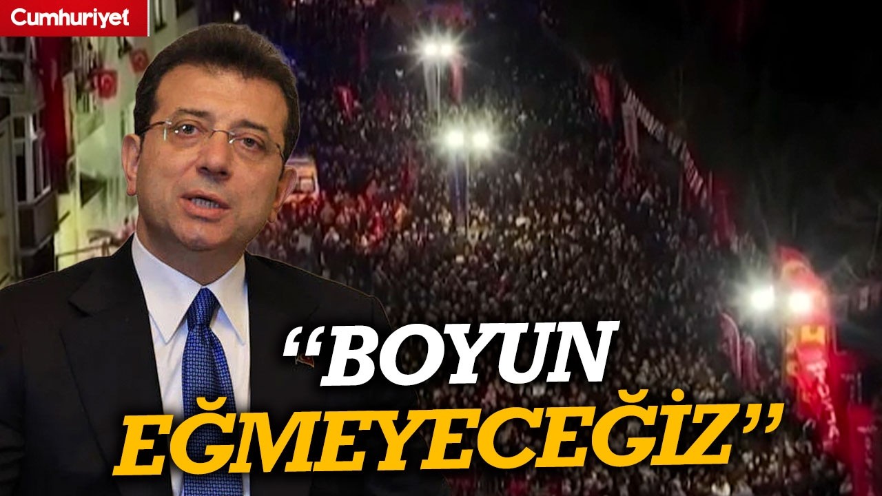 Ekrem İmamoğlu Silivri'den seslendi: Bir uçurumun kıyısındayız...