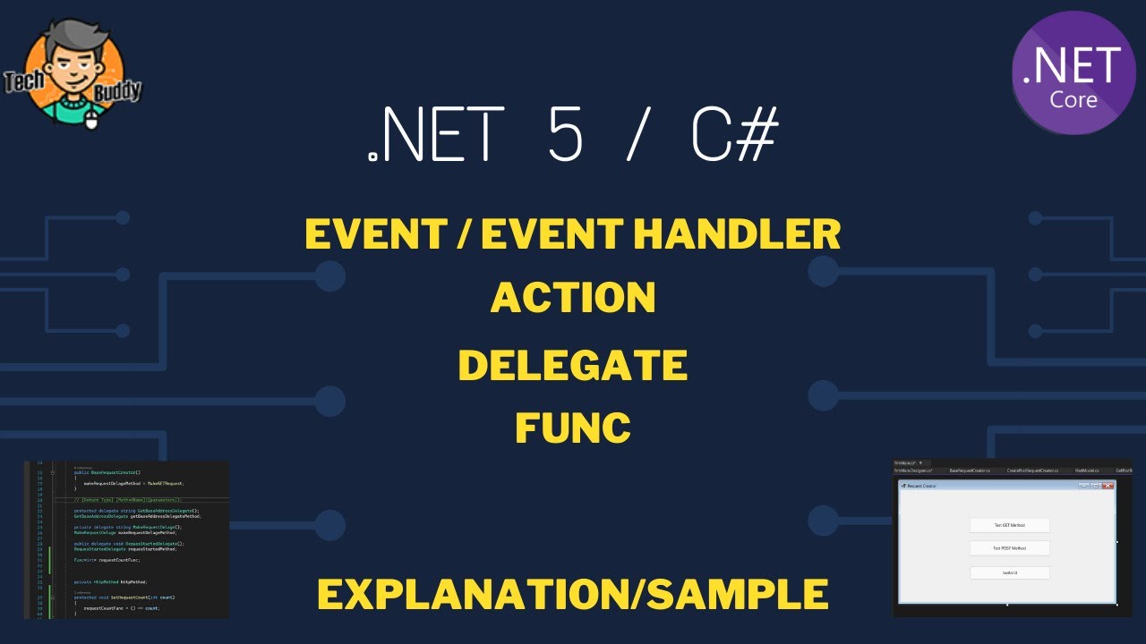 C# Delegate | Func | Action | Event | Delegate nedir?