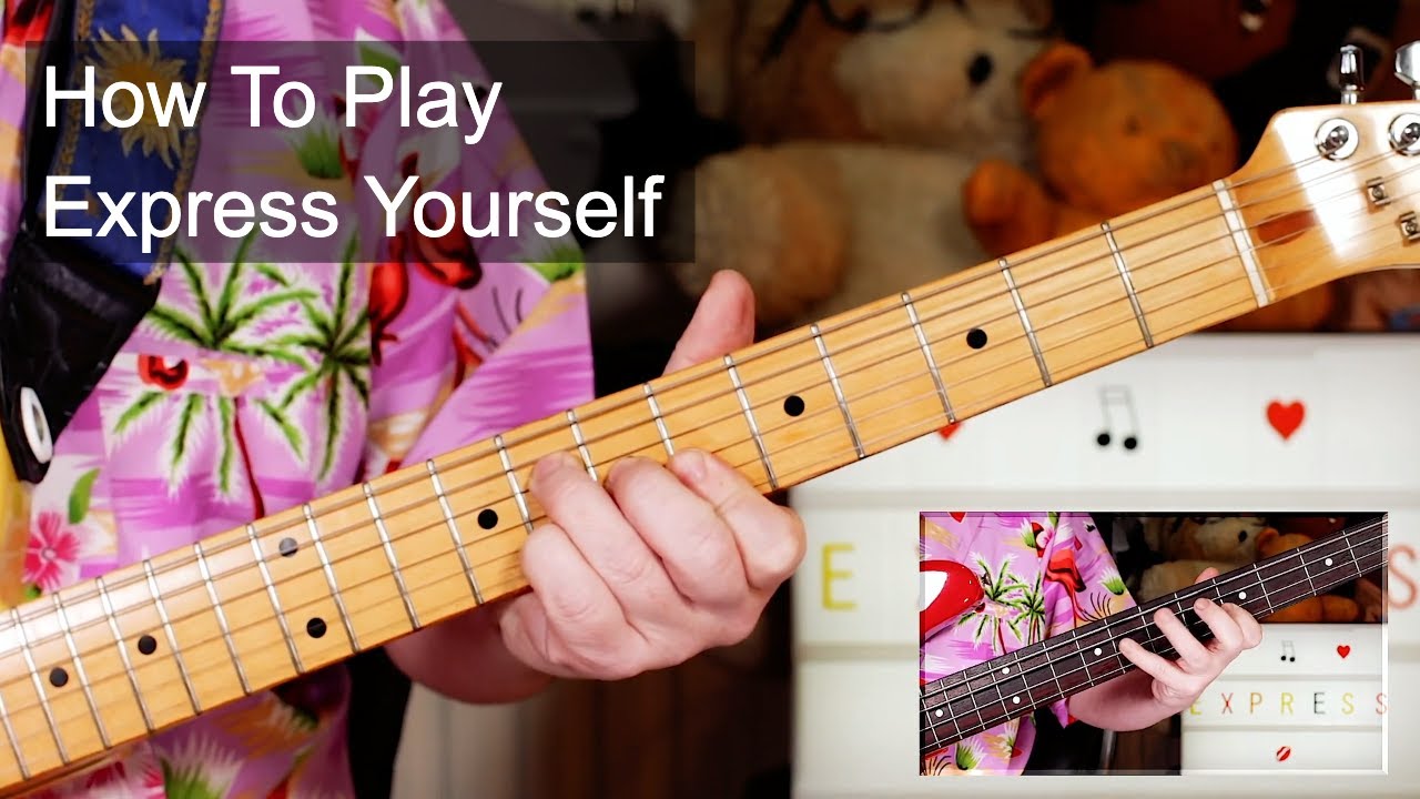 'Express Yourself' Charles Wright & the Watts 103rd Street Rhythm Band Guitar & Bass Lesson