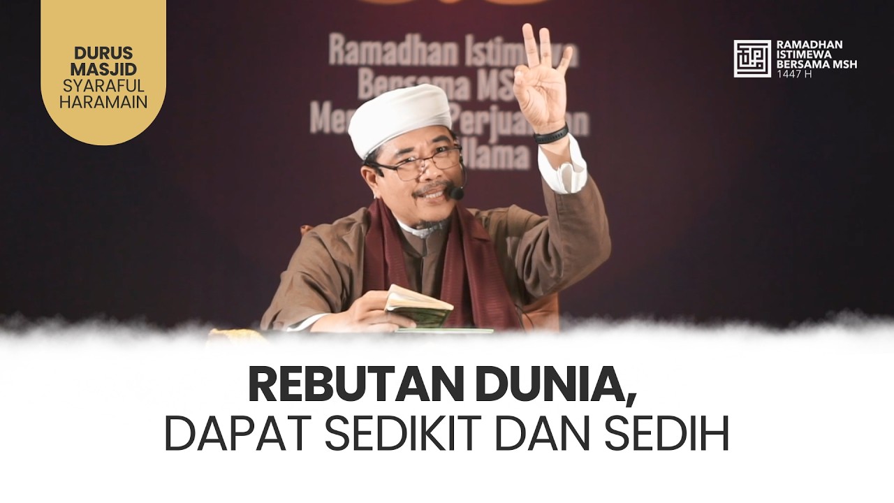 Rebutan Dunia, Dapet Sedikit dan Sedih