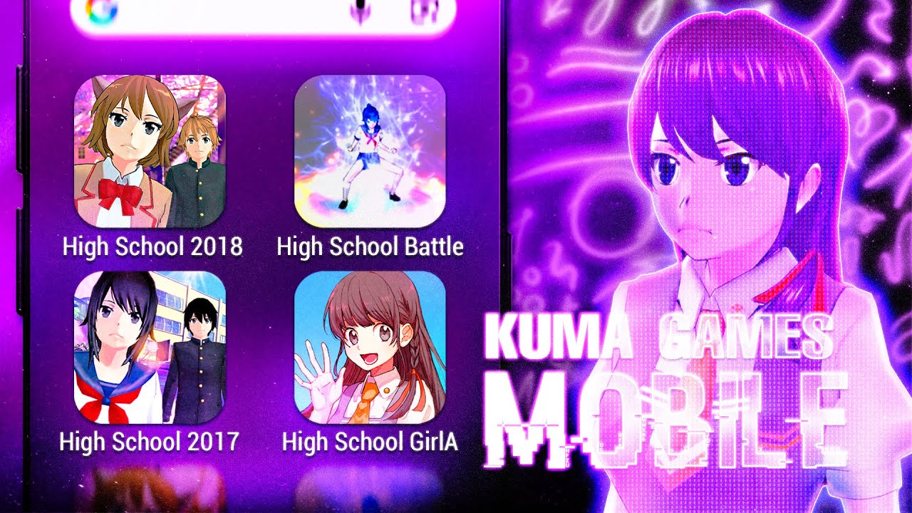 Revisitando TODOS os HIGH SCHOOL GAMES da Kuma Games!